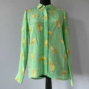 LEIFSDOTTIR Silk Button Down